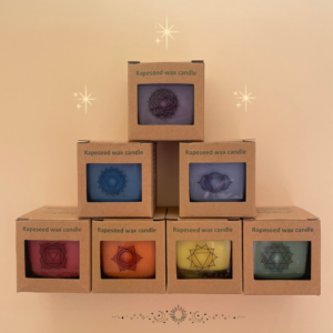Complete Set Chakra Geurkaarsen - Balans & Bewustwording (7 stuks)