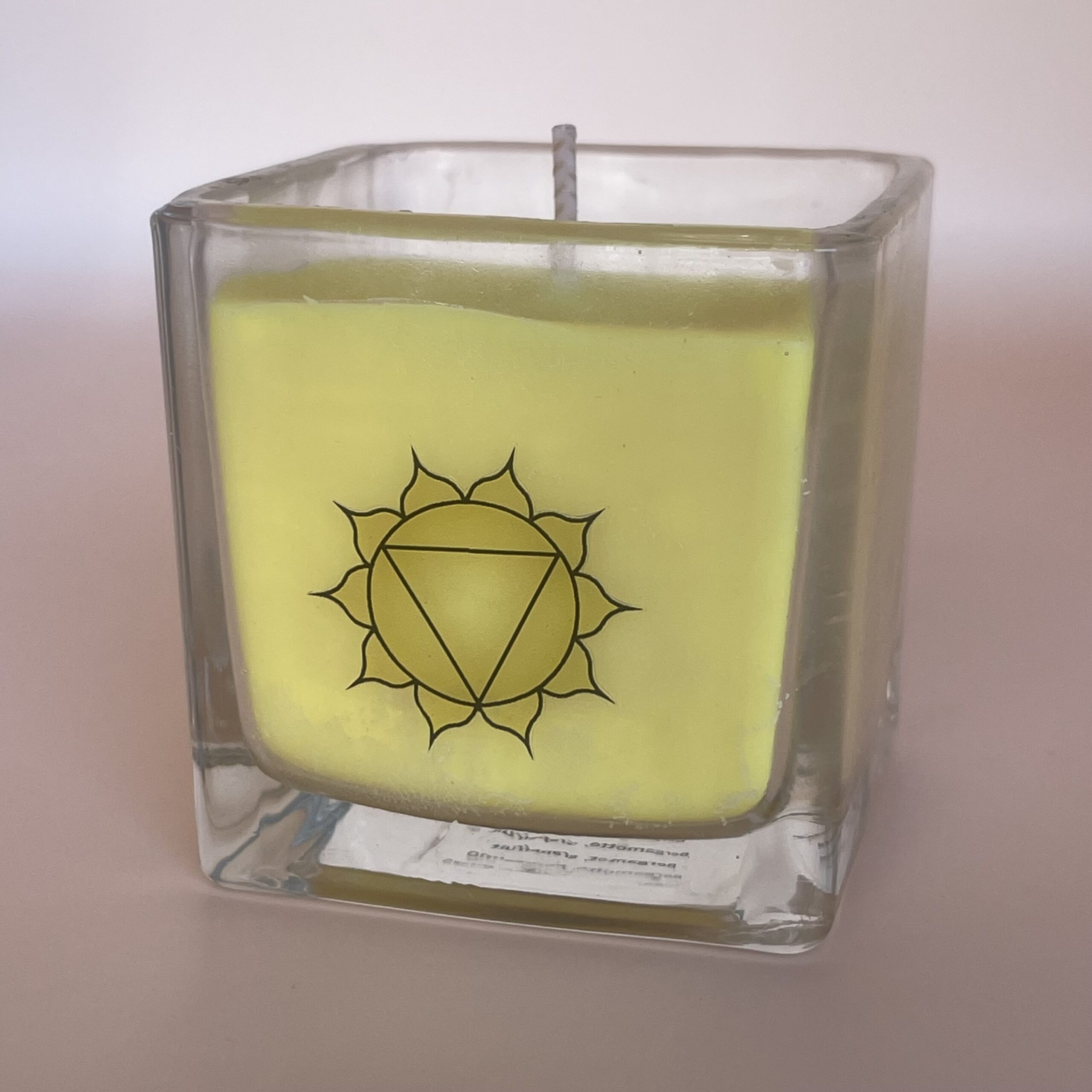 Chakra Geurkaars Geel - Zonnevlecht (Zelfvertrouwen & Energie) - Afbeelding 2